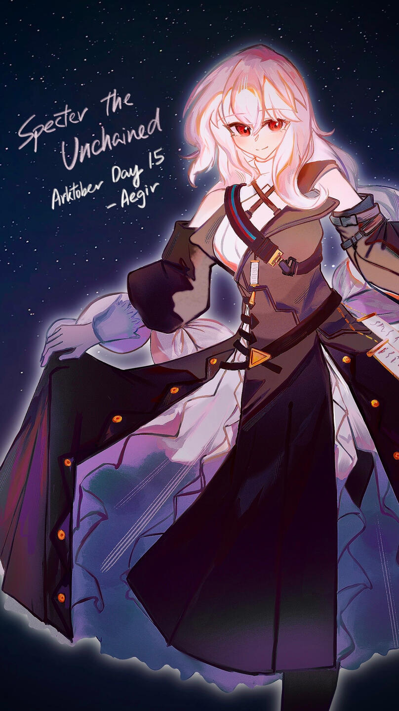 Specter the Unchained art for Arktober 2025!